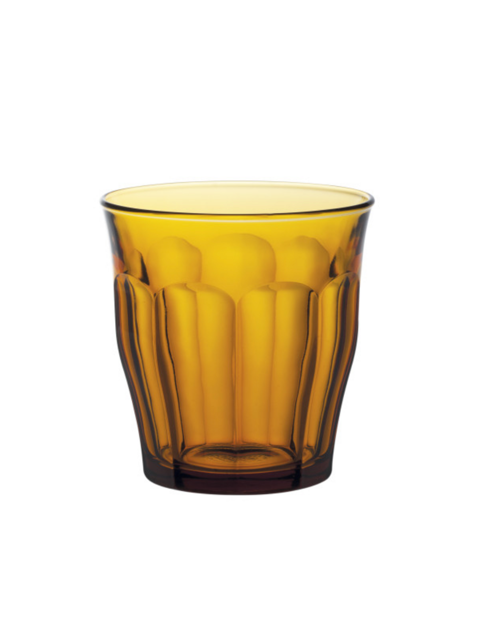 Duralex Picardie Amber Glasses - 8 3/4 oz - Set of 4