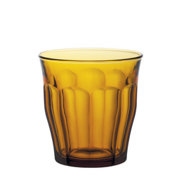 Duralex Picardie Amber Glasses - 8 3/4 oz - Set of 4