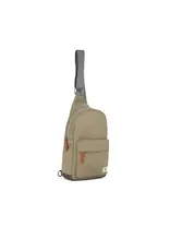 Ori London Willesden B Large Recycled Nylon Crossbody Bag - Taupe