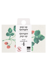 Berry Bramble Pop Up Sponges - 4 Ast'd