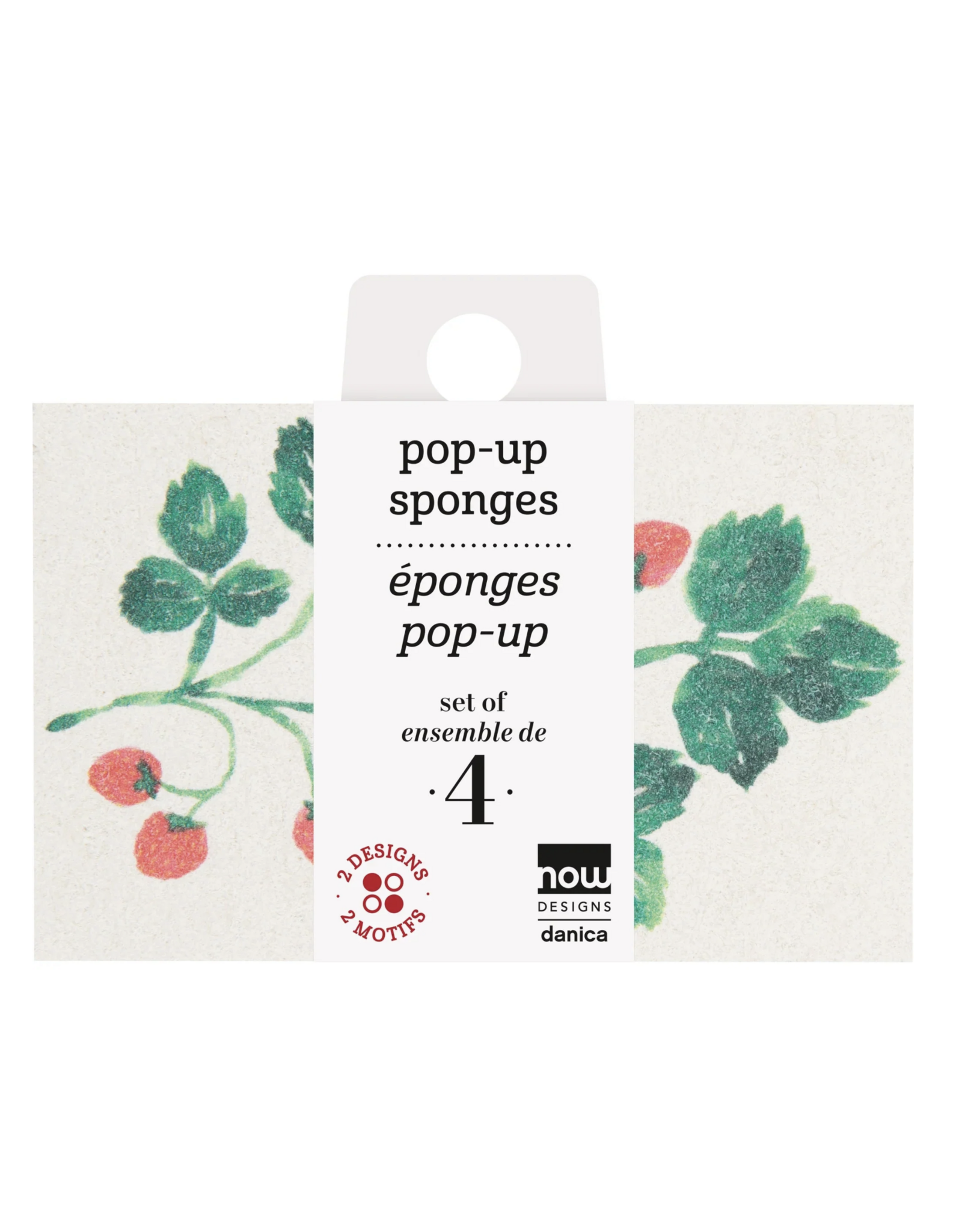 Berry Bramble Pop Up Sponges - 4 Ast'd