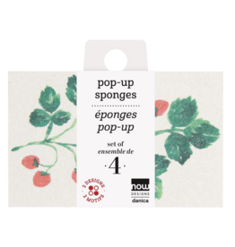 Berry Bramble Pop Up Sponges - 4 Ast'd