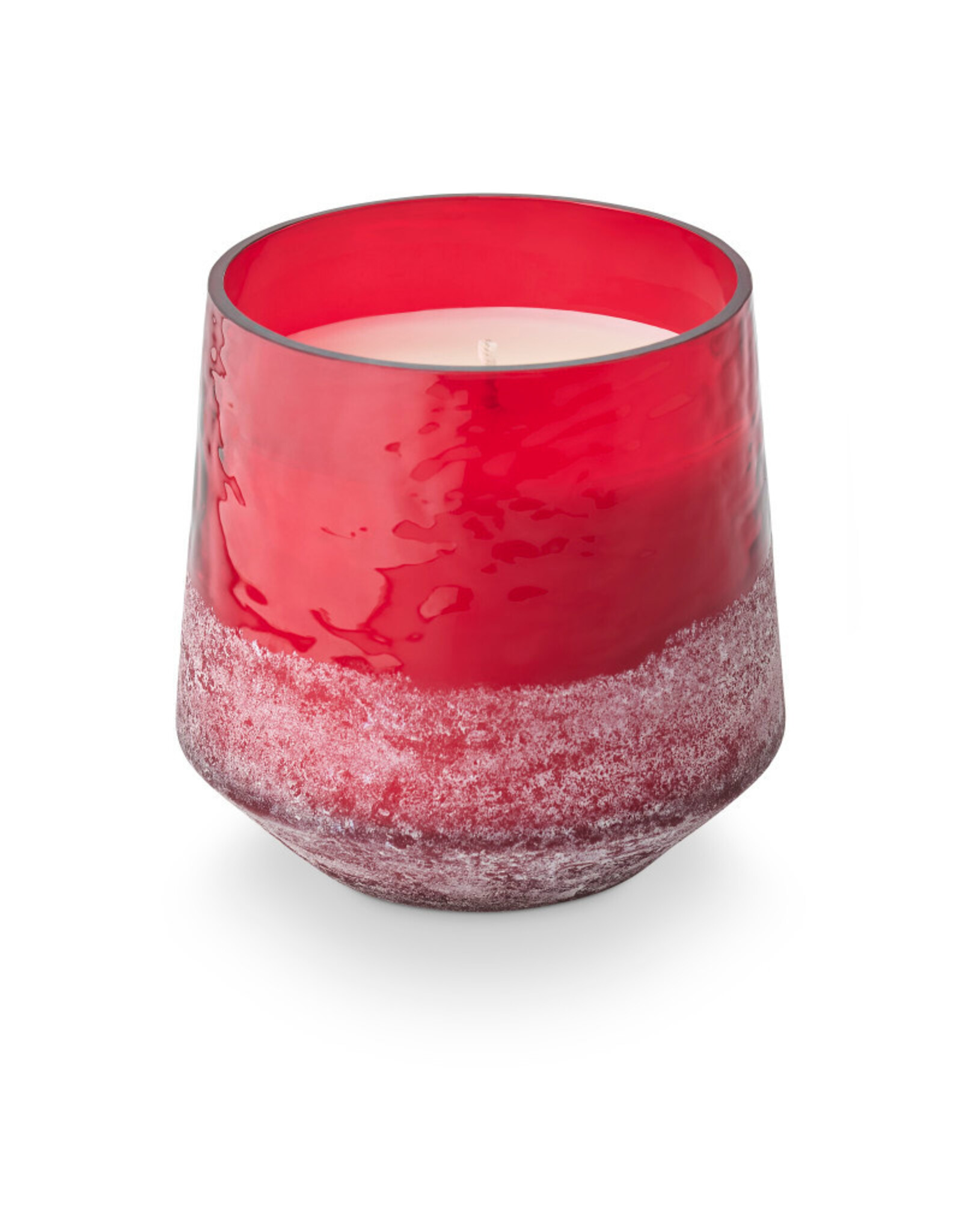 Illume Baltic Glass Cranberry Currant