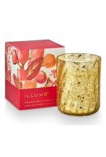 Illume Cranberry Currant Small Boxed Crackle Glass Candle