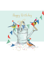 Birthday - Birds On Watering Can