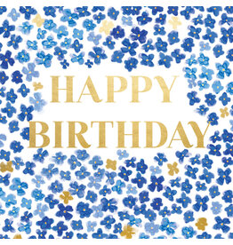 Birthday - Blooms Of Blue
