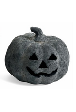 Carved Pumpkin - Dark Charcoal
