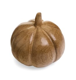 Mango Wood Pumpkin