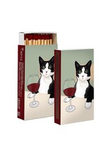 Cat With Wine Matches