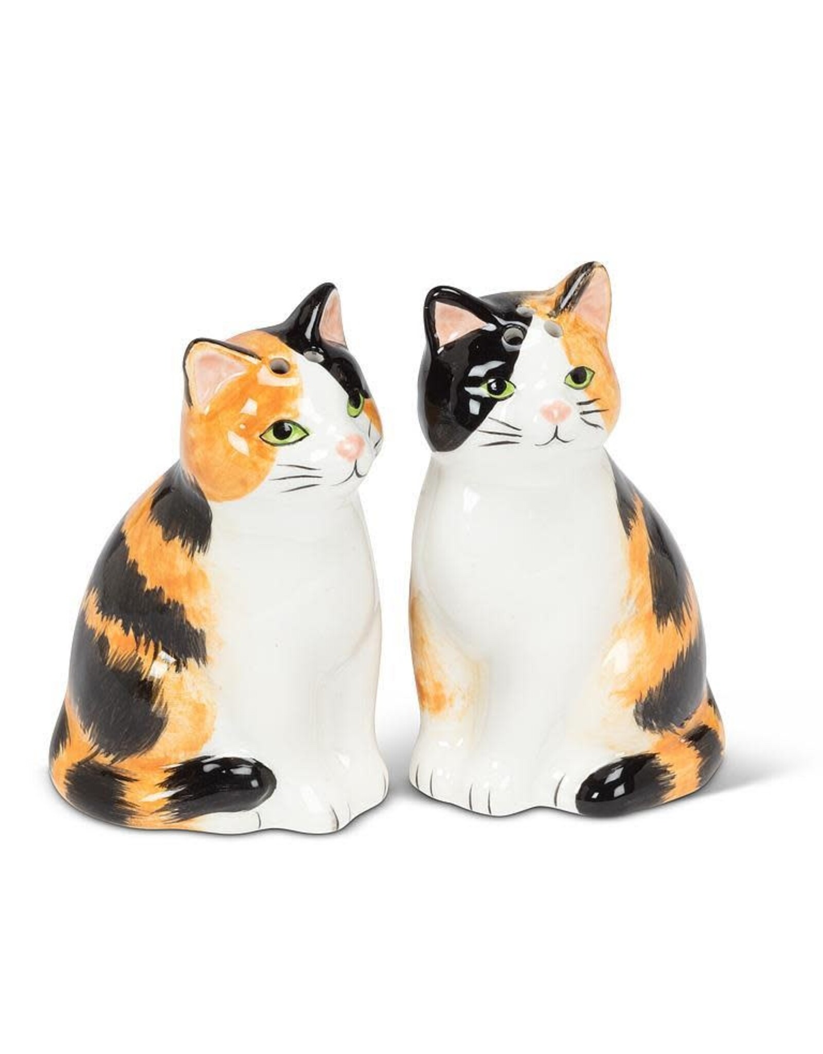 Sitting Tabby Cat Salt & Pepper