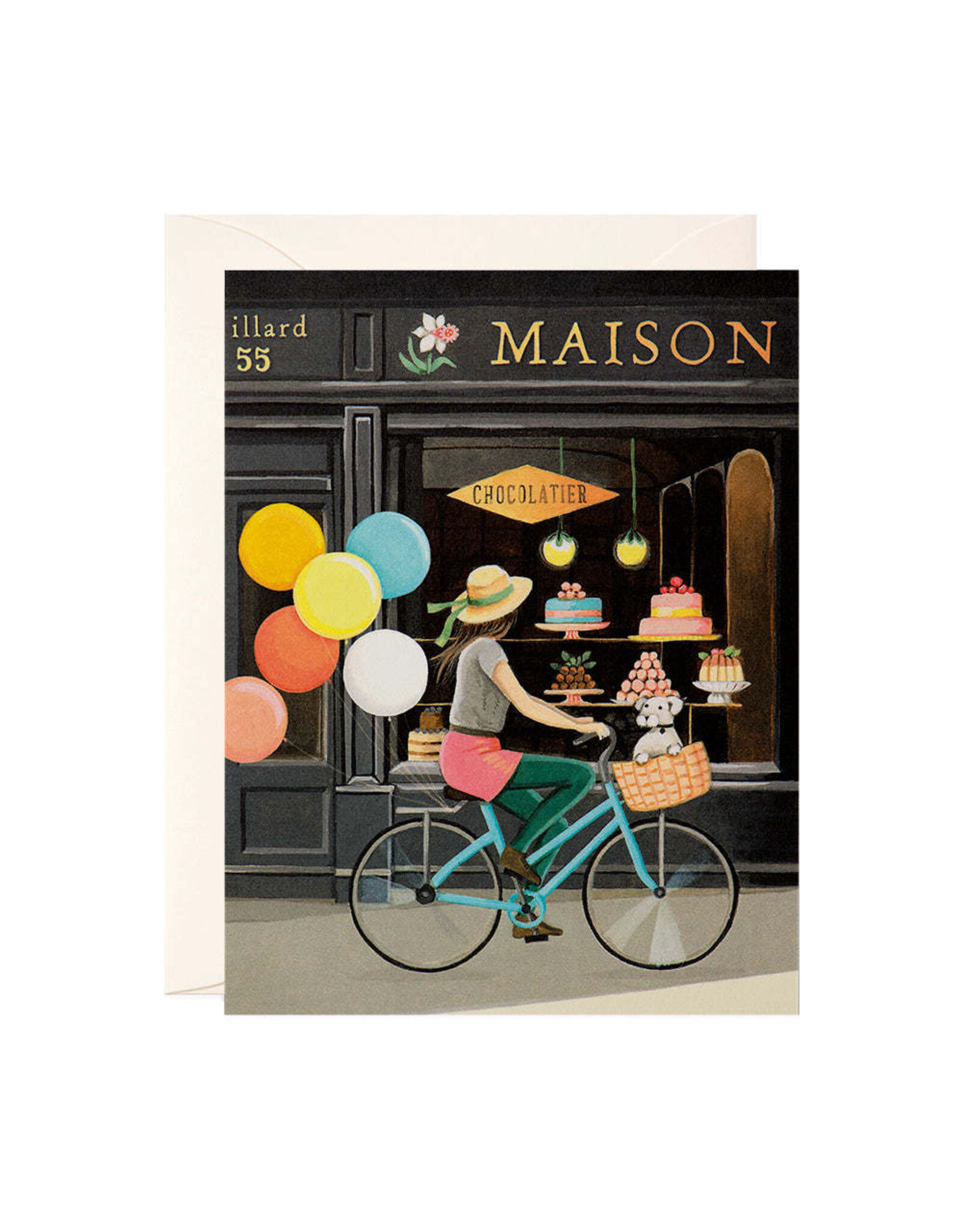 JooJoo Paper Just Because - Girl on Bike