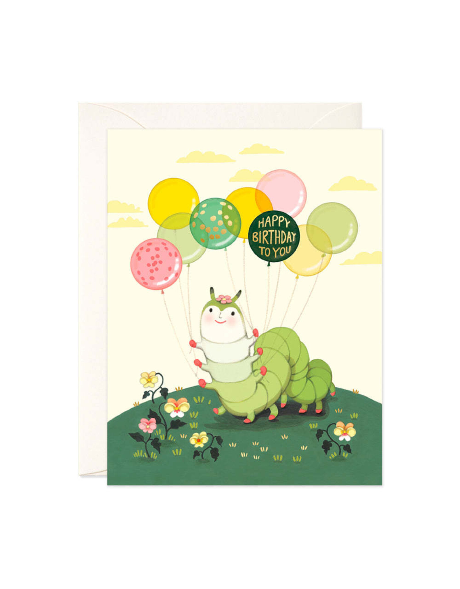 JooJoo Paper Birthday - Caterpillar Balloons