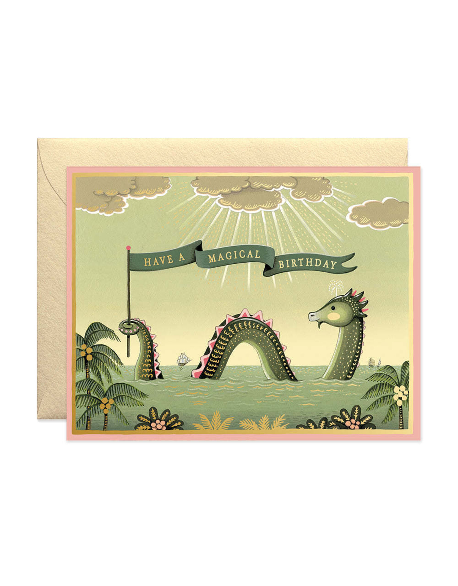 JooJoo Paper Birthday - Sea Monster