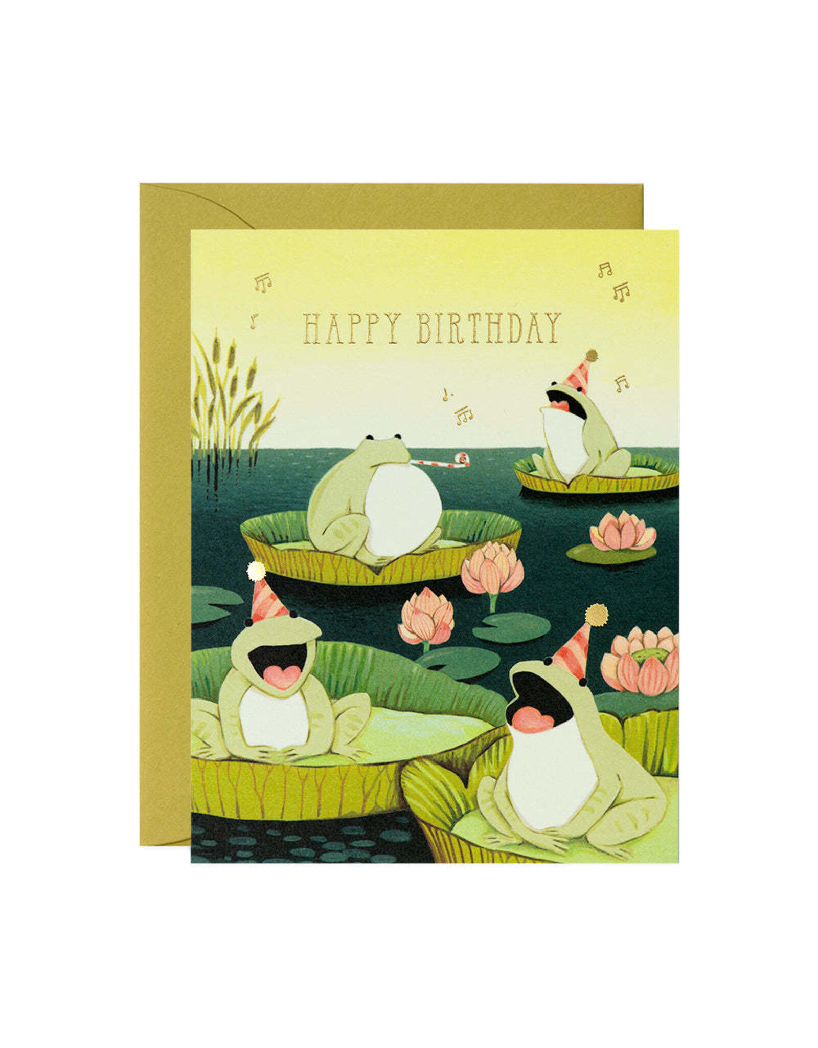 JooJoo Paper Birthday - Singing Frogs
