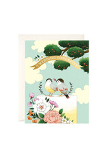 JooJoo Paper Wedding - Birds on Cake