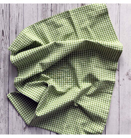 Green Gingham Kitchen Towel