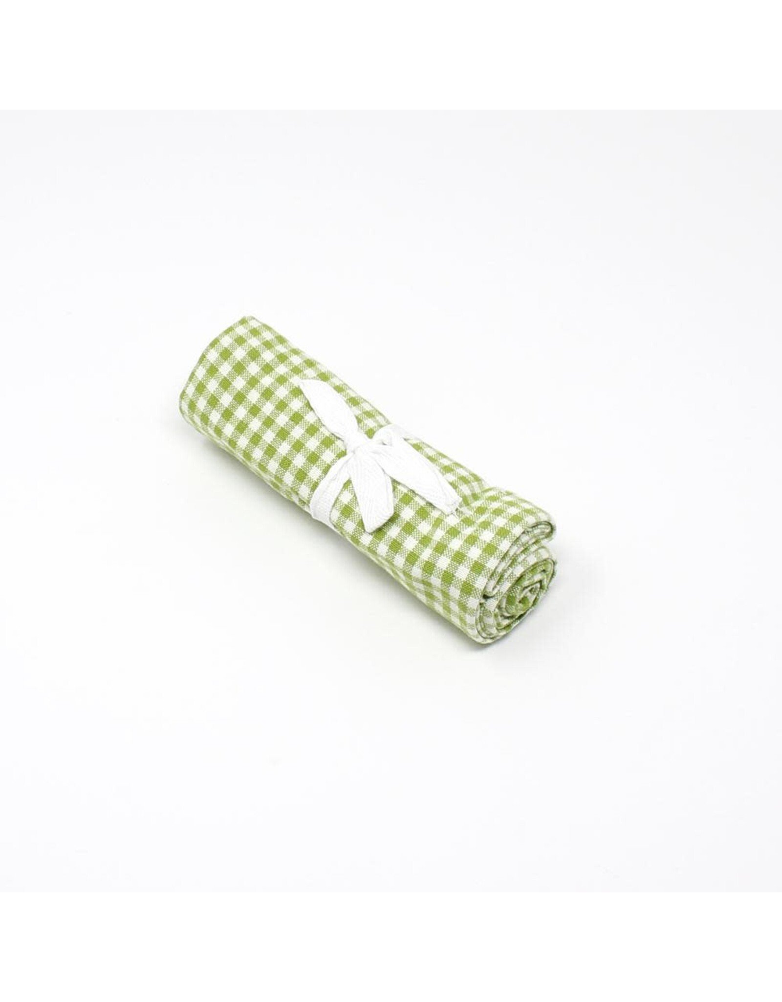 Green Gingham Kitchen Towel