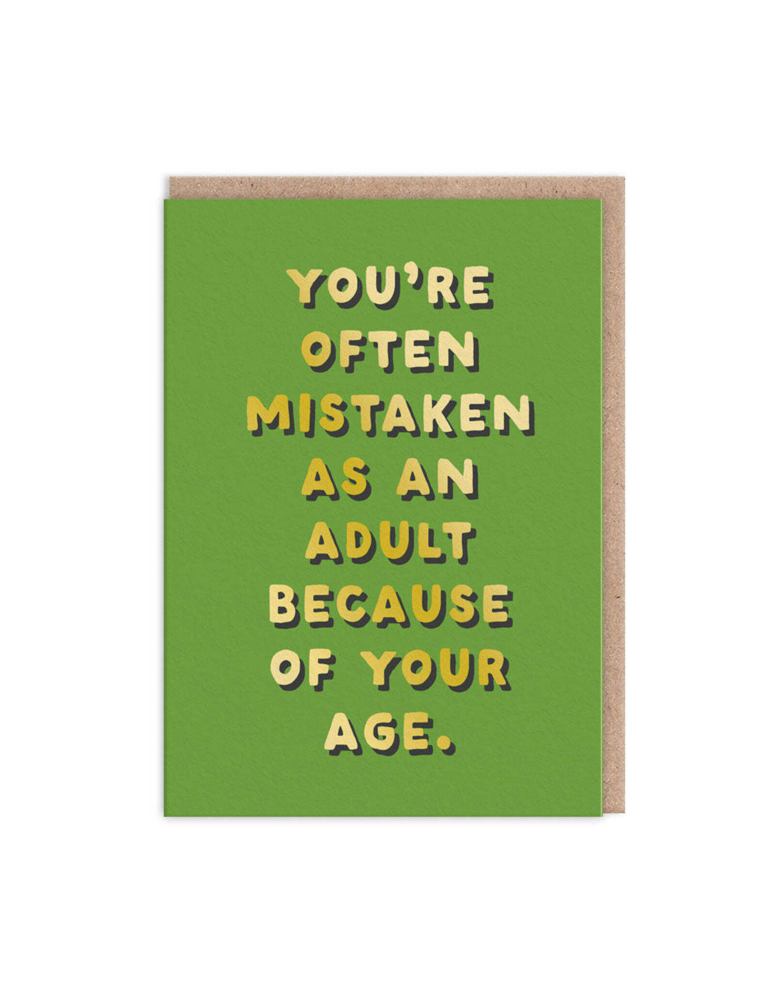 Ohh Deer Birthday - Mistaken As An Adult
