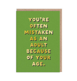 Ohh Deer Birthday - Mistaken As An Adult