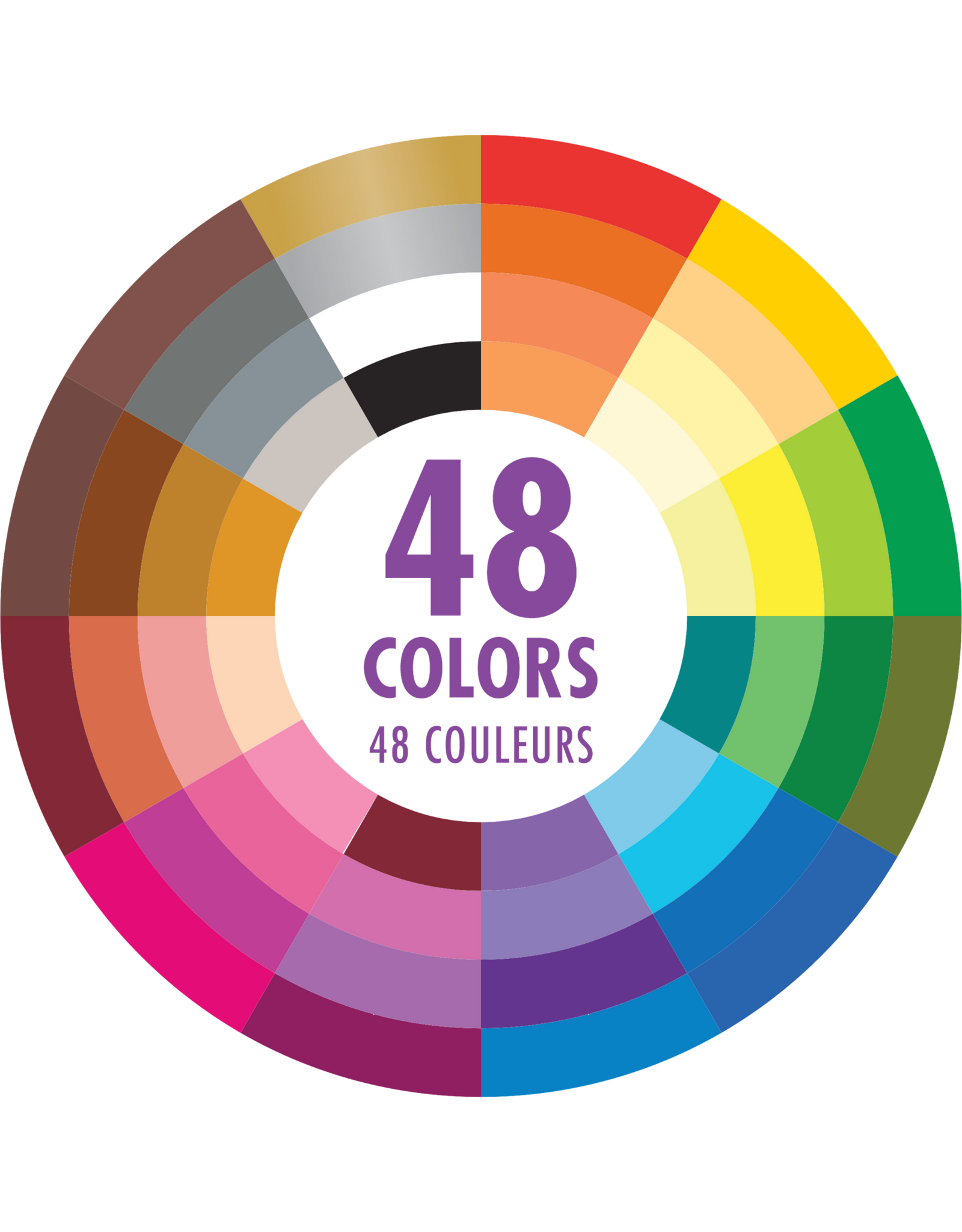 Studio Series Coloured Pencils - Set of 48