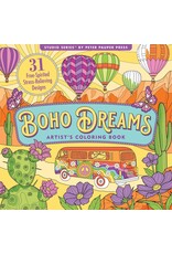 Boho Dreams Adult Colouring Book