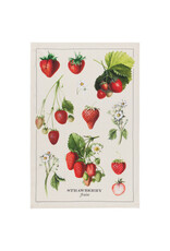 Vintage Strawberries Tea Towel