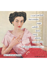 Cocktail Napkins - I Won't Eat