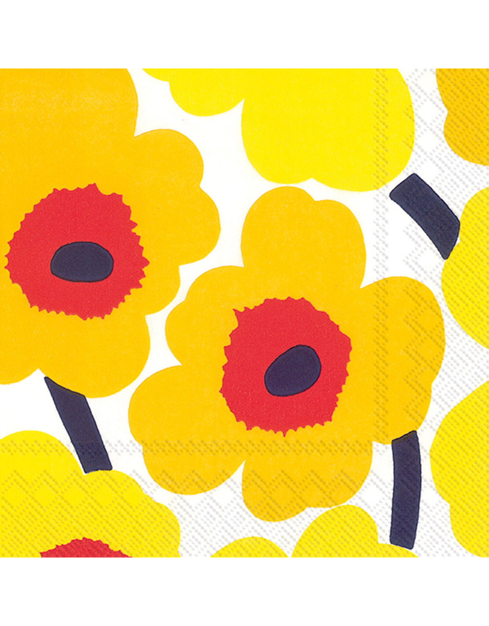 Marimekko Unikko Luncheon Napkin Dark Yellow