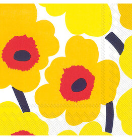 Marimekko Unikko Luncheon Napkin Dark Yellow