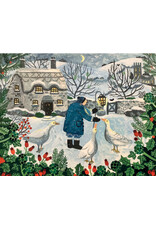 Geese By Moonlight -Box of 6 Cards
