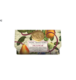 Michel Design Fig & Pear Large Bath Soap Bar