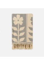 Daisy Days Throw - Blue