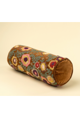 Wildflower Velvet Bolster