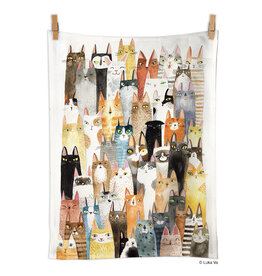Werkshoppe Cat Power Cotton Tea Towel