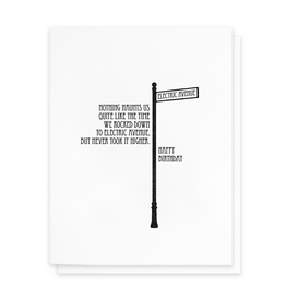 Cardideology Birthday - Electric Avenue