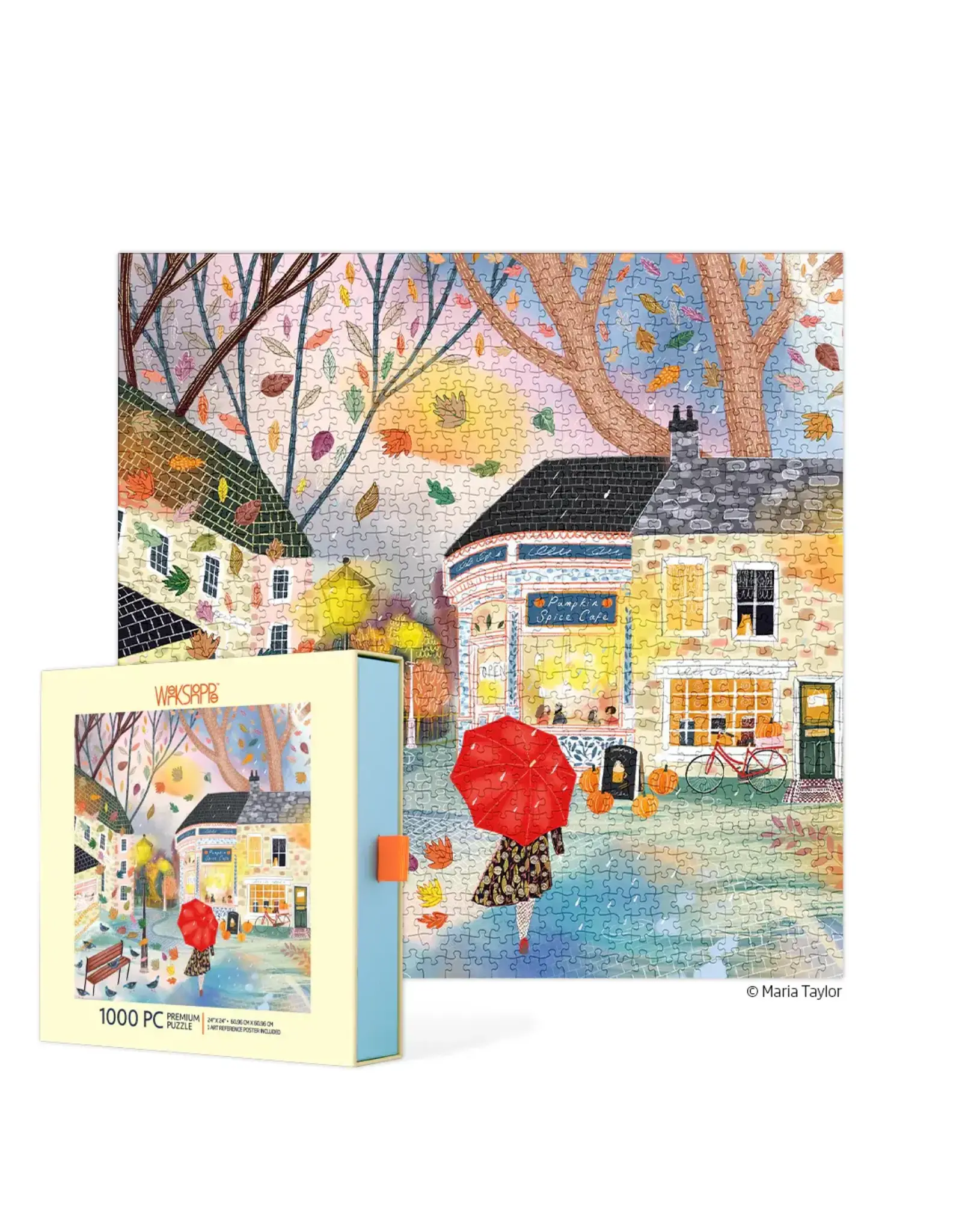Werkshoppe Pumpkin Spice Café 1000 Piece Puzzle