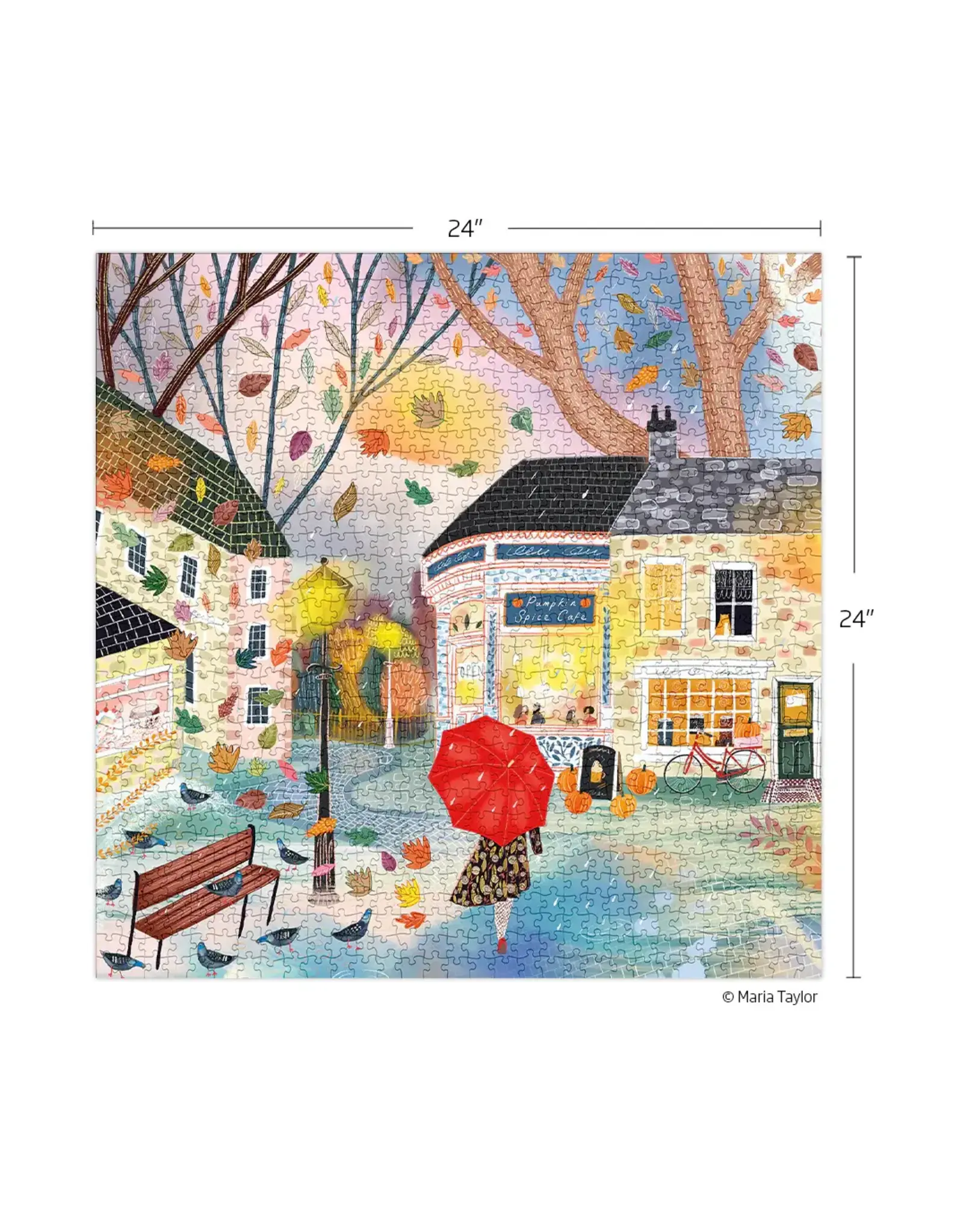 Werkshoppe Pumpkin Spice Café 1000 Piece Puzzle