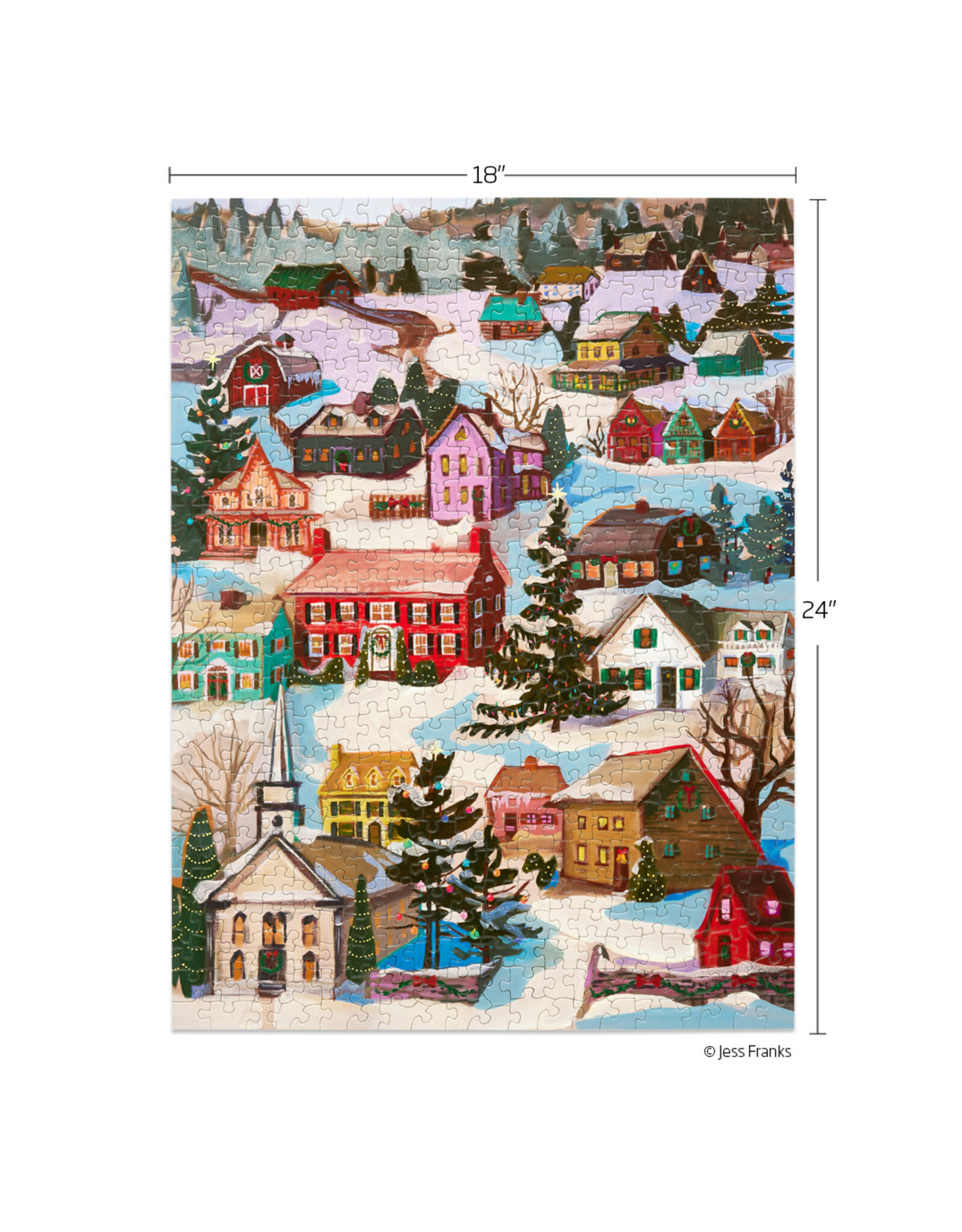 Werkshoppe Winter Village 500 Piece Puzzle