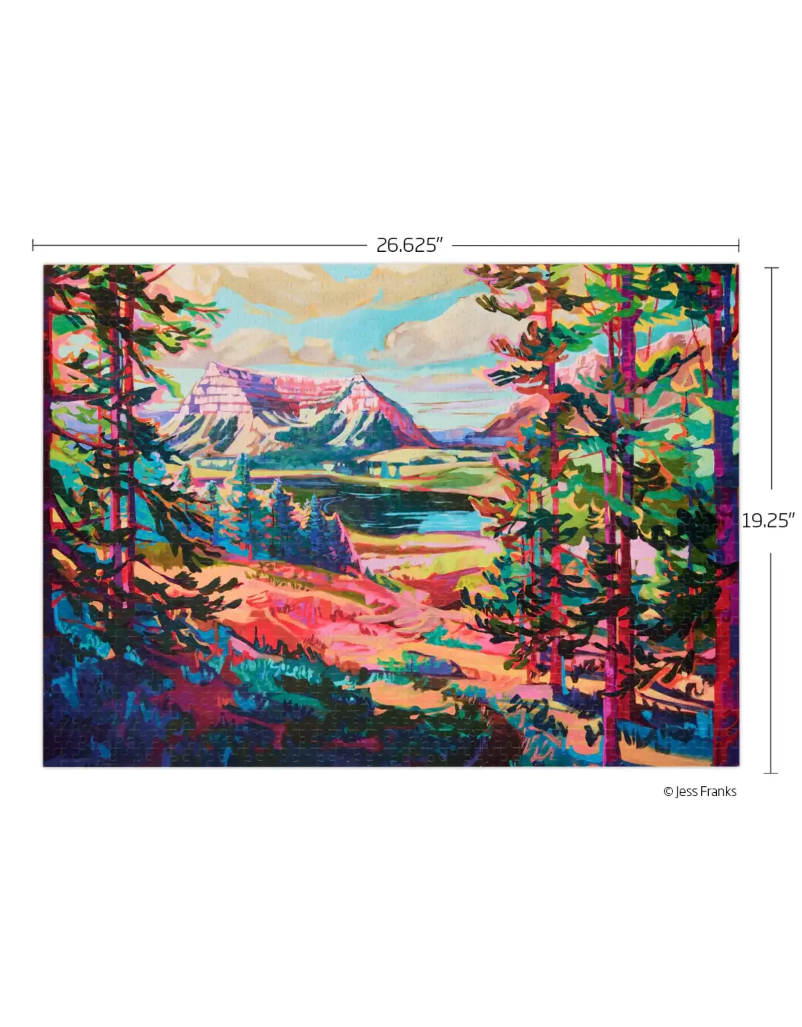 Werkshoppe Valley View 1000 Piece Puzzle