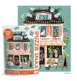 Werkshoppe Daisy's Flower Shop 100 Piece Puzzle Snax