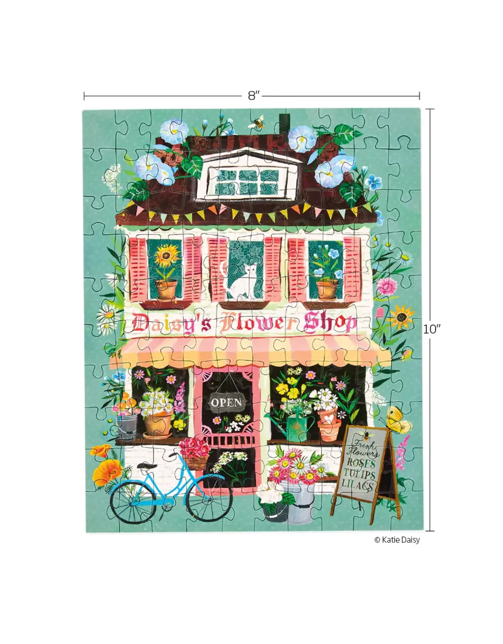 Werkshoppe Daisy's Flower Shop 100 Piece Puzzle Snax