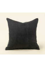 Lina Linen Pillow - Charcoal - 20 x 20
