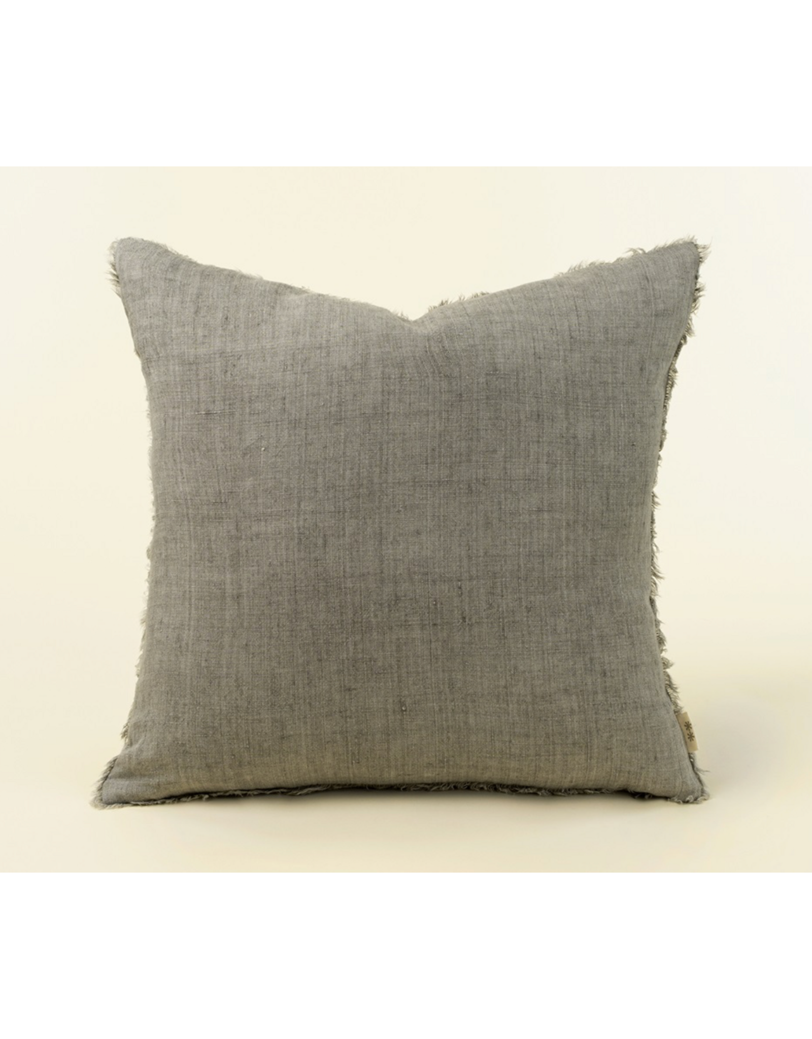Lina Linen Pillow - Warm Grey - 20 x 20