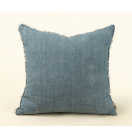 Lina Linen Pillow - Arctic Blue - 20 x 20