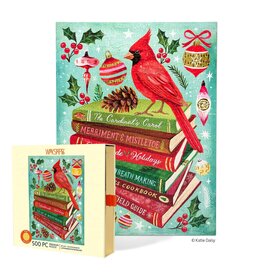 Werkshoppe Holiday Bookclub 500 Piece Puzzle