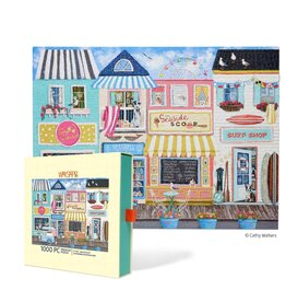 Werkshoppe Beach Boardwalk 1000 Piece Puzzle