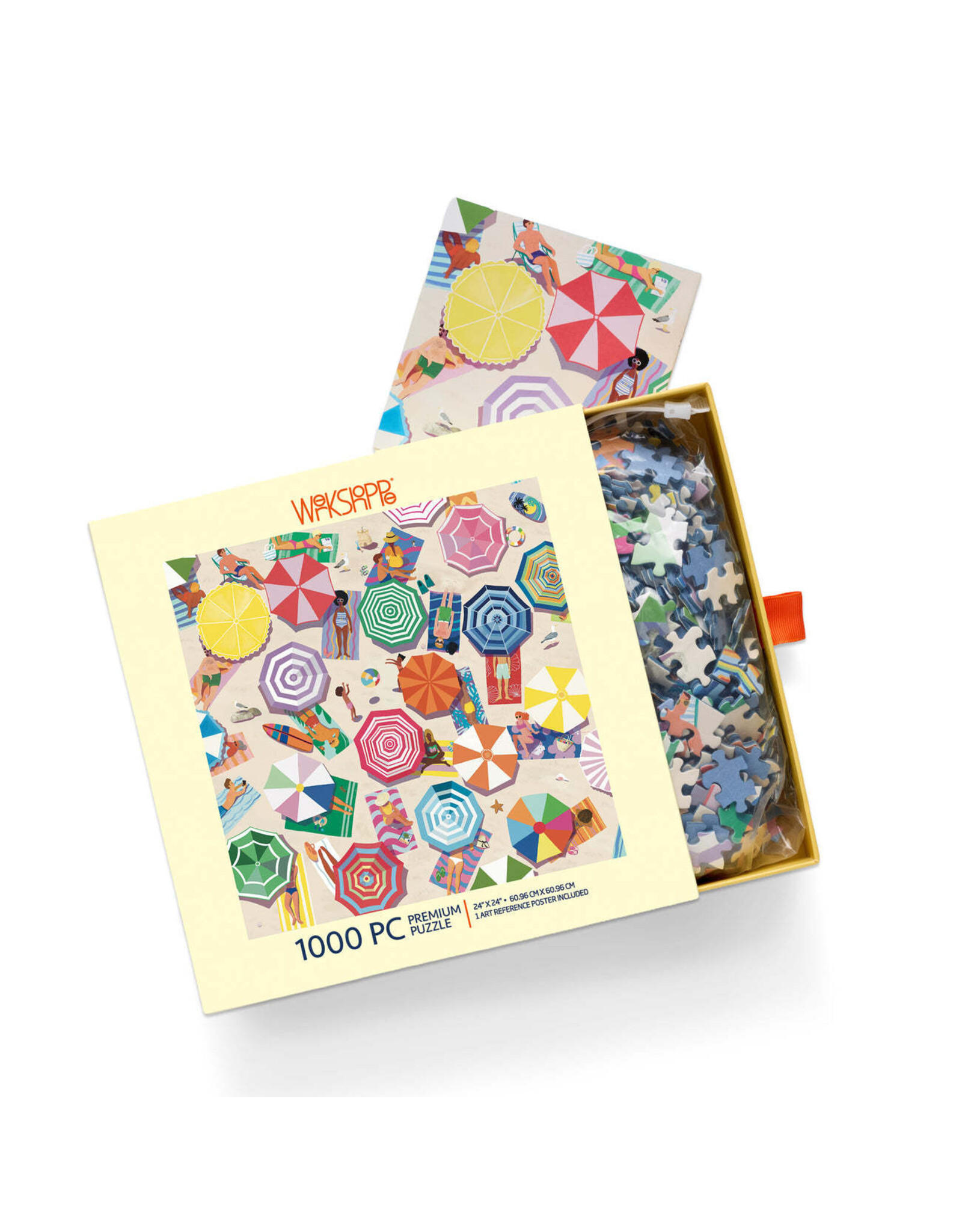 Werkshoppe Beach Day 1000 Piece Puzzle
