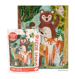 Werkshoppe Woodland Cuties 48 Piece Puzzle Snax