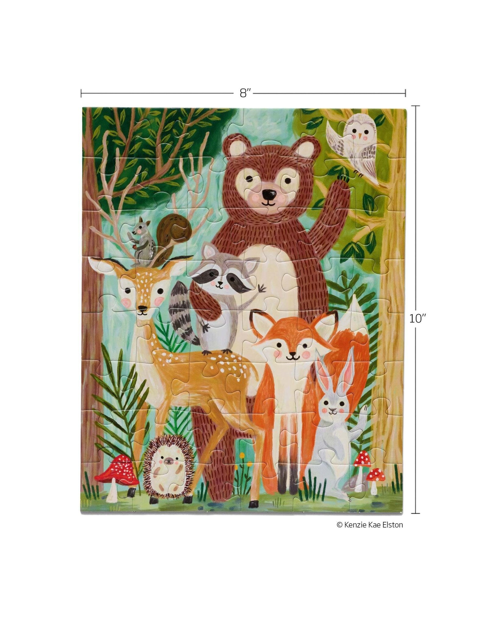 Werkshoppe Woodland Cuties 48 Piece Puzzle Snax