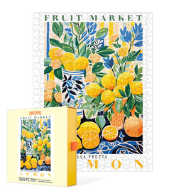 Werkshoppe Fruit Market Lemons 500 Piece Puzzle